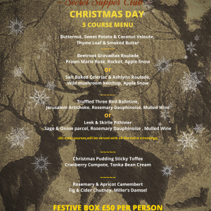 Ticket: LET US COOK FOR YOU ON XMAS 2023/12/23 - 2023/12/23